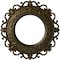 Ekena Millwork Orrington Ceiling Medallion (Fits Canopies up to 6 5/8"), 13 1/4"OD x 6 5/8"ID x 1 1/8"P, Brass CM13ORBRS - alternate 1